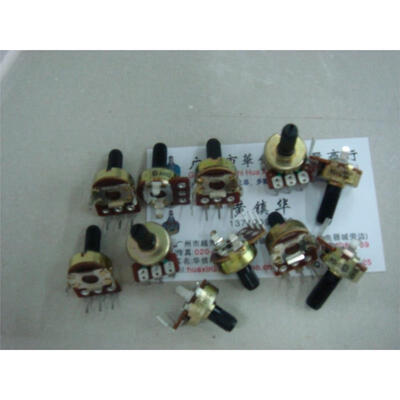 

161 single -linked volume potentiometer B10K B50K A50K B100K rachis
