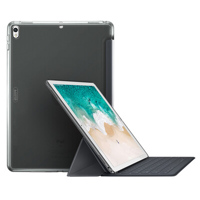 

Billion color ESR Apple iPad Pro105-inch protective cover rear shell shatter-resistant single-bottom shell back cover Yue color series charcoal gray