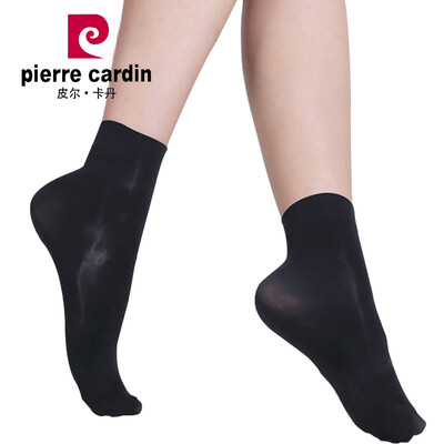 

[Jingdong supermarket] Pierre Cardin socks female new technology 180D silver ion socks (male and female apply) 6 pairs of black uniform