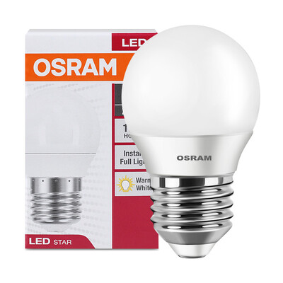 

OSRAM LED bulb small ball bubble 45W E27 big mouth sunshine white light