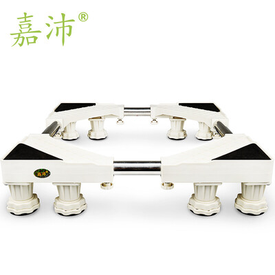 

Jia Pei WA-319G8 fixed washing machine base bracket washing machine increase rack bracket shelf refrigerator base (12 fixed feet) white