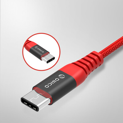 

ORICO (ORICO) НТК-10 TYPE-C зарядка шнура кевлар плетеный USB кабель 1 метр применяется проса 5S / Huawei P910 / V89 Glory Red