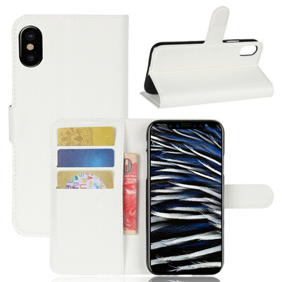

GANGXUN iPhone 8 Case High Quality PU Leather Flip Cover Kickstand Anti-shock Wallet Case for iPhone 8