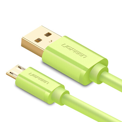 

Green Andrews data cable charging cablegreen - round line025 meter
