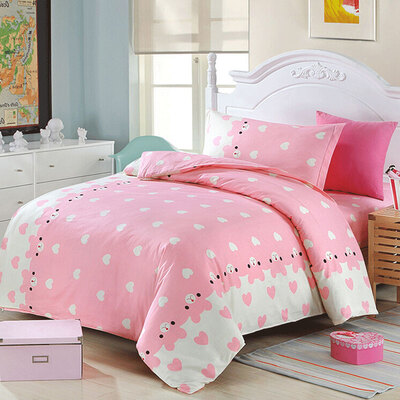 

Yalu&Freedom cotton student bed set (duvet cover/fitted sheet/pillowcase) 1.2m bed
