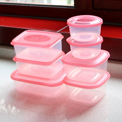 

Jingdong supermarket A snack kitchen storage box 7 sets