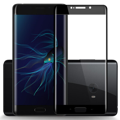 

Pai millet note2 tempered film hot bending 3D surface full screen full coverage NOTE2 mobile phone glass black
