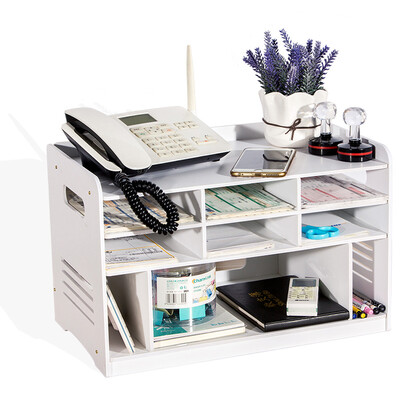 

TRNFA TN-D35 fashion wood printer frame A4 data multi-storey shelves desktop multi-purpose shelves office file finishing multi-storey lockers