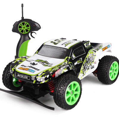 

Transjoy children remote control racing off-road climbing car waterproof 1:18 ratio high-speed car car model green 8603