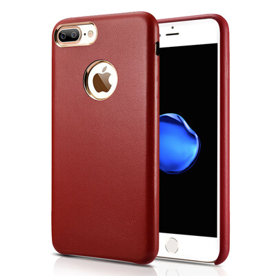 

Роскошный мягкий овчина кожа телефон iPhone корпус применим к 7 & 7plus