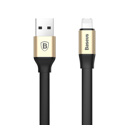 

Времена мышления линия данных (Baseus) Молния / Micro Combo Android компании Apple iPhone5 / 5s / 6 / 6s / 7 Plus / IPad зарядный кабель линии передачи данных золото 1.2M