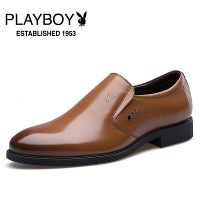 

Playboy (PLAYBOY ESTABLISHED 1953) Мужские классические наборы деловой повседневной обуви круглые головные уборы мужская обувь 6CW563002D14 желто-коричневый 42