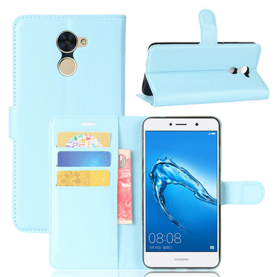 

GANGXUN Huawei Y7 Первичный чехол из высококачественной кожи PU с флип-чехлом Kickstand Anti-shock Кошелек для Huawei Enjoy 7 Plus