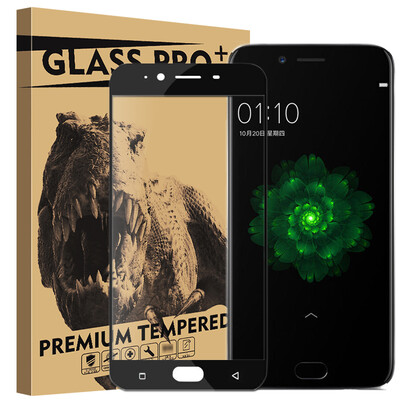 

KOOLIFE OPPOR9S Full Screen Coated Tempered Full Screen Glass Film Full Cover Phone Protector for oppo r9s-black