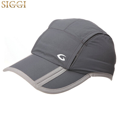 

Siggi CM89056 hat mens summer Korean version of the tide outdoor visor collapsible sun hat baseball cap cap sports cap dark gray