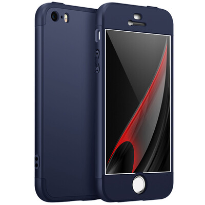 

GANGXUN iPhone se Корпус 360 Full Protection Ультратонкий жесткий защитный чехол для ПК для iPhone 5S