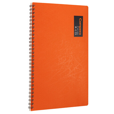 

Qixin COMIX B5 50 double helix PP face book notepad soft copy notebook Compera original series C7002 orange