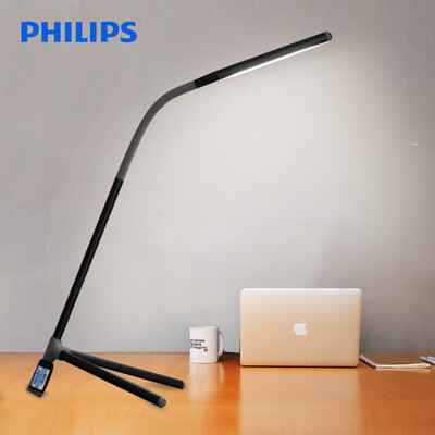

Philips (PHILIPS) Светодиодная настольная лампа для внутреннего освещения лампы глубокого пепла серый прохладный 1.5W 4000K 66046