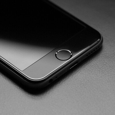 

(Baseus) iPhone6S / 6 закаленная пленка Apple 6 закаленная стеклянная пленка / мобильный телефон high-definition экран защитная пленка матовый край анти-синий черный