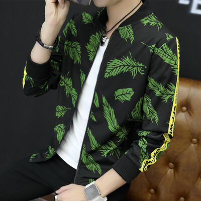 

2017 autumn and winter new baseball collar men's jacket men's jacket men's men's jackets and jackets coat hipster