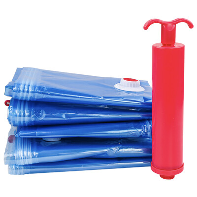 

Jingdong Supermarket 100 Yi special compression bag vacuum storage bag 5 sets 2 large 3 9 silk gift hand pump 6002