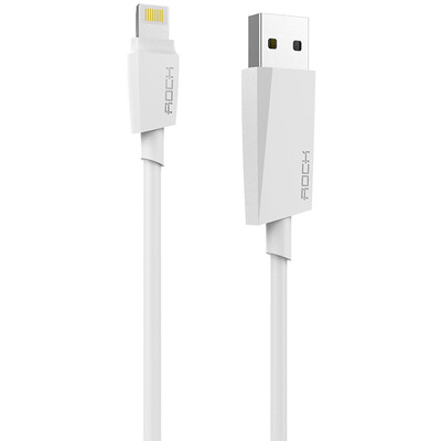 

Rocker MOCK Apple MFi certified data cable charging cable for Apple 7iphone6s plus se 5 iPad 2 m white