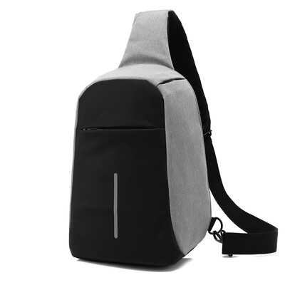 

Mens Canvas Shoulder Bag Messenger Bag chest pack