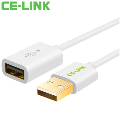 

CE-LINK 2479 USB2.0 удлинительная линия от мужчины к женской 0,5 м AM / AF высокоскоростная передача данных удлинительный кабель удлинительный кабель U диск мышь клавиатура удлинение линия белый