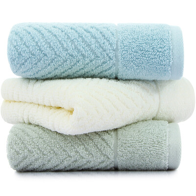 

Sanli cotton A standard simple&elegant towel Value 3 loaded 34 × 71cm Each is individually packaged beige light coffee light blue