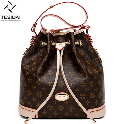 

Tesidai Fashion handbags Handbags Shoulder Bags Bucket Bags Womens Dumplings Pack V015 Coffee