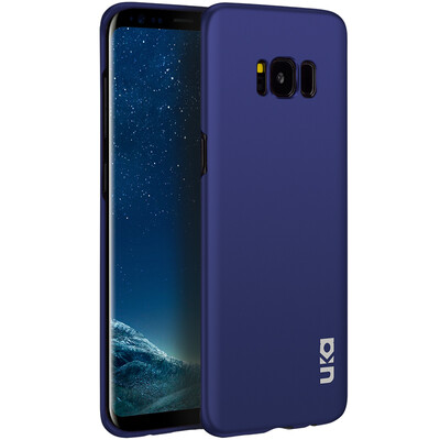 

Плюс отличный S8 + Plus телефон оболочки / защитный рукав матовая кожа чувствовать твердой оболочки серии защитной оболочки синий
