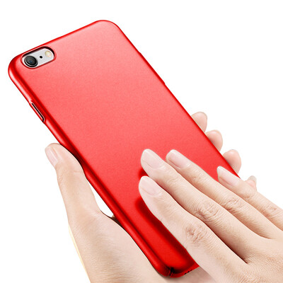 

Illustrator Apple iPhone 6 6s Phone Case Protective Case Light Scrub Handle Hard Case - Front Series - Chinese Red
