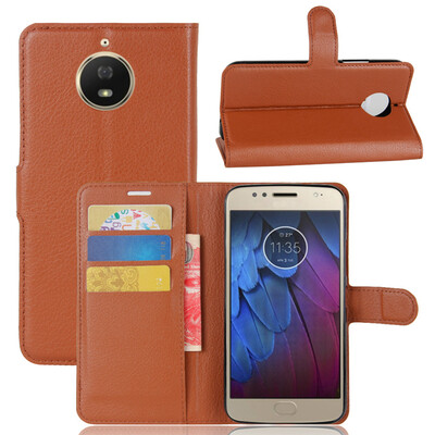 

GANGXUN Motorola Moto G5S Корпус высокого качества Кожа PU флип-обложки Kickstand Anti-shock Кошелек для Moto G5S