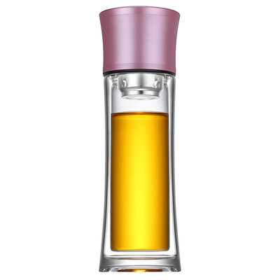 

Jingdong Supermarket] Ran also (RAE) Goddess Cup 200ml heat-resistant hot-resistant glass with a cup set of anti-drop Ms. ladies double-layer creative tea cup Cupid powder R9375