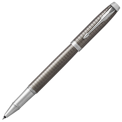 

Parker (PARKER) 2016 new IM metal gray lattice pattern pearl pen