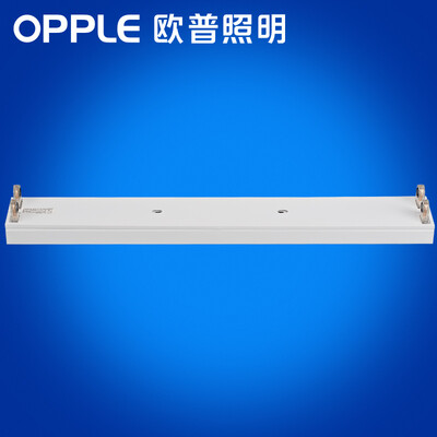 

Jingdong Supermarket] Op lighting (OPPLE) T8 air body bracket T8 lamp integrated led lamp energy saving bracket full white 1.2 m double