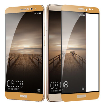 

[2] Длинные загруженным пассажир Huawei mate9 закаленной стали Мембрана фильм полный экран высокой четкости фильм телефон взрывозащищенные защитное стекло экрана пленка пленка (Gold)