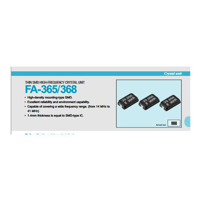 

6035 6*3.5mm 2p 25M 25MHZ 25.000MHZ FA-365