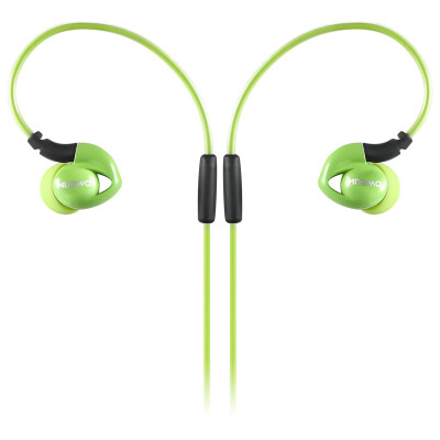 

Wolf Bo Wang NUBWO NY51 in-ear style earphone hanging ear earring wire mobile phone sports universal small headset earplugs green