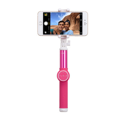 

Mimi Jazz Bluetooth self-timer / self-timer for Apple / Samsung / Huawei compatible with Apple iOS and Andrews system 1m pink