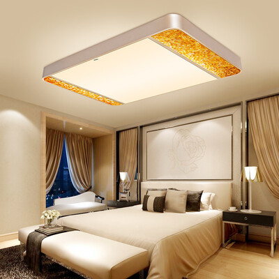 

[Jingdong supermarket] TCL LED ceiling lamp glory 36W three sections of the dimming living room lamp bedroom lighting lamp rectangular 620 * 450 * 100mm