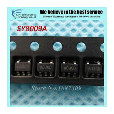 

100PCS free shipping SY8009AAAC SY8009A SY8009A SOT23-5 DC-DC buck regulator new original