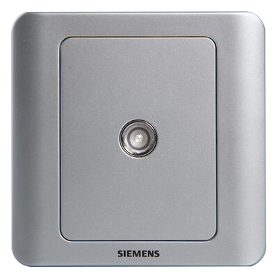 

Siemens SIEMENS 5TG01251CC122 switch socket telephoto phone computer socket color silver