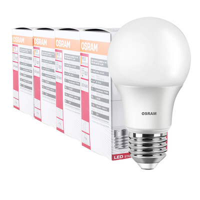 

OSRAM (OSRAM) LED Bulb Bulb 4.5W E27 большой рот теплый белый желтый только четыре