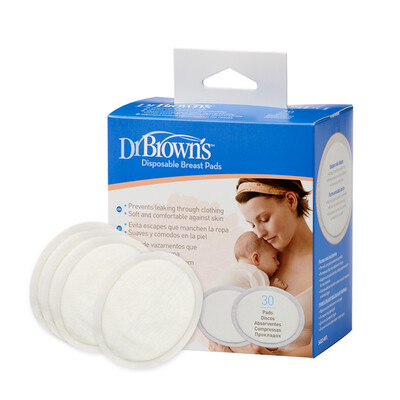 

Д-р DrBrown's anti-galactorrhea pad одноразовый анти-галакторейный чехол мягкий дышащий 30 пакетов S4022-INTL