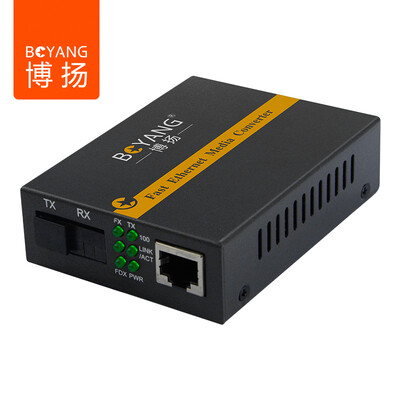 

Bo Yang BOYANG BY-WF513B 100M single-mode single-fiber fiber optic transceivers photoelectric converter B-side