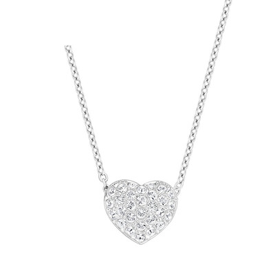 

SWAROVSKI Swarovski родием ожерелье сердца кулон 1809006