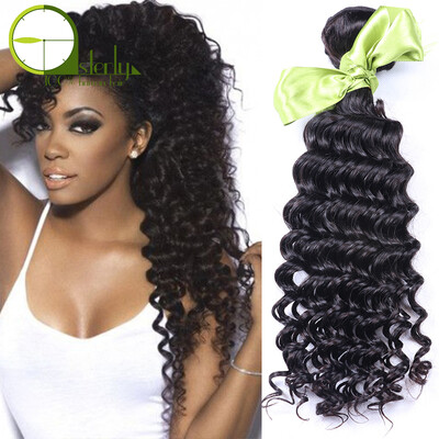 

Brazilian Deep Wave Virgin Hair 3 Bundle Brazilian Virgin Hair Weave Bundles Wet And Wavy Human Hair Bundles Brazilian Deep Wave