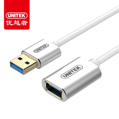 

Advantages UNITEK usb30 extension line male parent 1 meter extension line usb line male to female data cable computer mouse keyboard reader U disk extension line Y-C457FSL