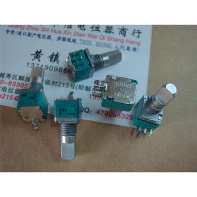 

9011 midpoint double potentiometer MN20K handle length with [ anti- axis ] 15MM half